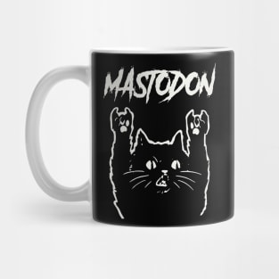 mastodon and the cat Mug